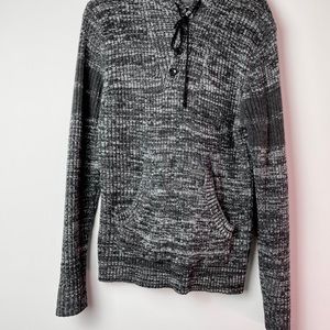 Men’s Billabong Black/Grey Pullover Hoodie Sweater